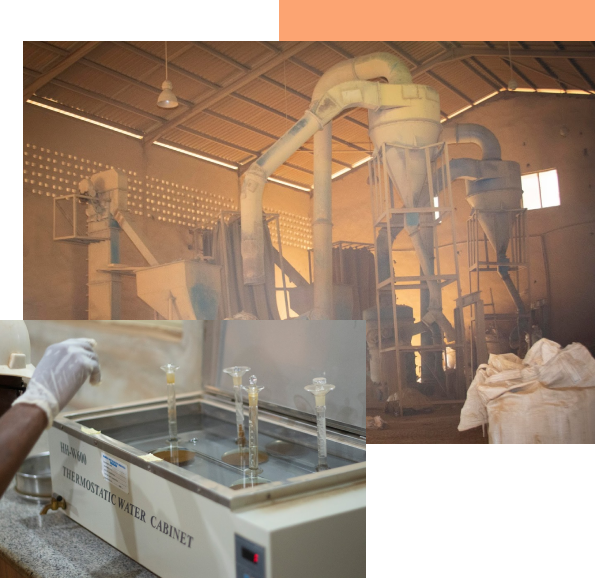 Hopeup Barite Production