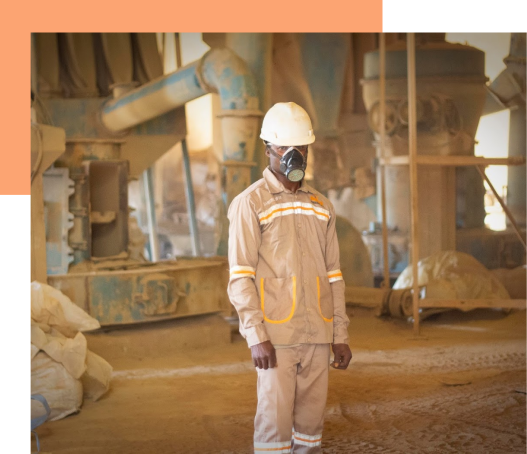 Hopeup Barite mining and processing
